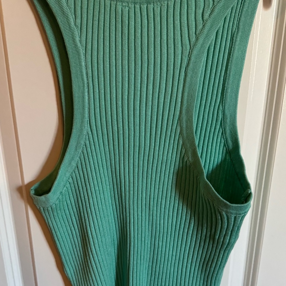 Women’s Cropped Racerback Sweater - Picture 2 of 3